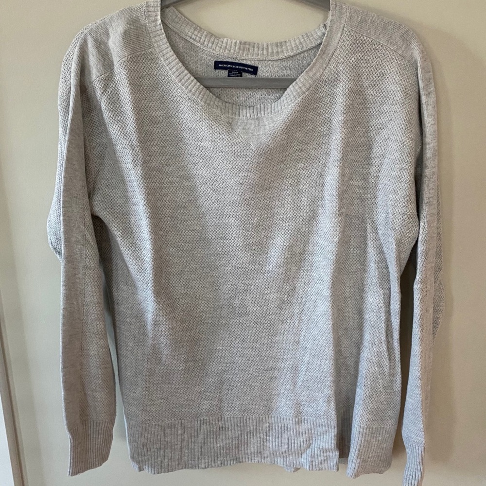 Light Grey American Eagle Sweater